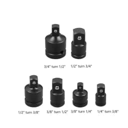 1/4 3/8 1/2 3/4 Drive Socket Adapter Converter Reducer Air Impact Crafts-man Socket Wrench Adapter Hand Tools Set Repair Tools