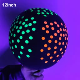 4.4meter Neon Paper Birthday Pennant Banner Hanging Decors for Birthday Glow Party Wedding Decorations Black Light Reactive UV