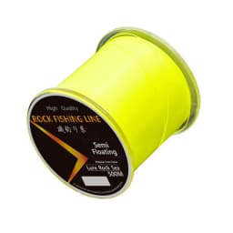 500m Semi Floating Rock Fishing Line High Quality Wear Resistant Nylon Line Resistance Equipment For Lure Sea Fishing
