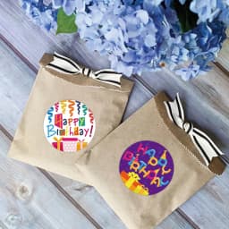 100-500pcs 1inch Cute Happy Birthday Stickers Gift Packaging Sealing Label Scrapbooking Stickers DIY Party Decoration Kids Toys