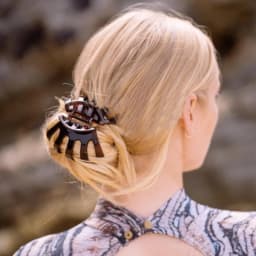 Black Plastic Butterfly Hair Clip Crab Ponytail Hair Claws Women Barrettes Solid Color Fashion Hair Hair Accessories Headwear