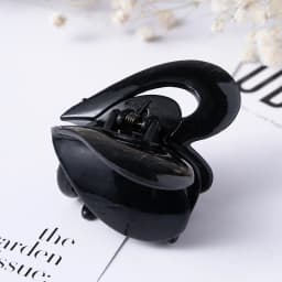 Black Plastic Butterfly Hair Clip Crab Ponytail Hair Claws Women Barrettes Solid Color Fashion Hair Hair Accessories Headwear