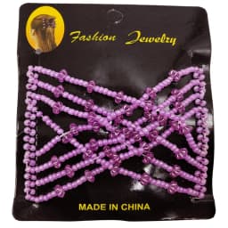 Magic Hair Comb DIY Retro Metal woman Hair Accessories Pearl Elastic Beaded Claw Hairpin Hairstyle Ponytail Hair Headwear Tool