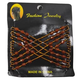 Magic Hair Comb DIY Retro Metal woman Hair Accessories Pearl Elastic Beaded Claw Hairpin Hairstyle Ponytail Hair Headwear Tool