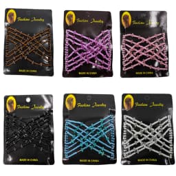 Magic Hair Comb DIY Retro Metal woman Hair Accessories Pearl Elastic Beaded Claw Hairpin Hairstyle Ponytail Hair Headwear Tool