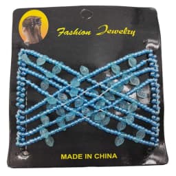 Magic Hair Comb DIY Retro Metal woman Hair Accessories Pearl Elastic Beaded Claw Hairpin Hairstyle Ponytail Hair Headwear Tool