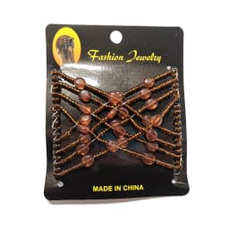 Magic Hair Comb DIY Retro Metal woman Hair Accessories Pearl Elastic Beaded Claw Hairpin Hairstyle Ponytail Hair Headwear Tool