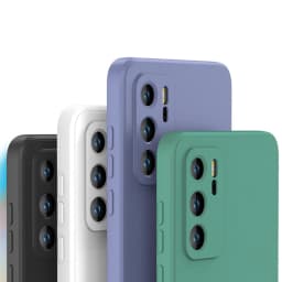 For Huawei All-purpose P20 pro P30 pro P40 Plus Case Liquid Silicone P60 P50 Cover For Huawei P20 P30 P40 lite case