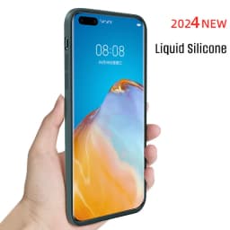 For Huawei All-purpose P20 pro P30 pro P40 Plus Case Liquid Silicone P60 P50 Cover For Huawei P20 P30 P40 lite case