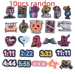 Single Sale lovely PVC shoes charms cartoon Accessories for bag clogs shoe Decorations DIY man boy gifts wholesale