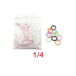 5000pcs/Box Dental Elastics Rubber Bands Zoo Pack Ligature Ties 3.5/ 6.5Oz Orthodontic Materials