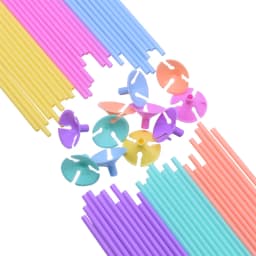 10/20/30/50pcs 30cm Latex Balloon Stick Multicolor Plastic Macaron Balloon Holder Cups for Wedding Birthday Decor Accessories