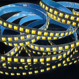 DC12V/24V Dual Color 5050 60/120leds/m White light Warm White CCT Color Temperature Dimmable Decorative 3-Color LED Light Strip