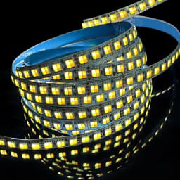 DC12V/24V Dual Color 5050 60/120leds/m White light Warm White CCT Color Temperature Dimmable Decorative 3-Color LED Light Strip