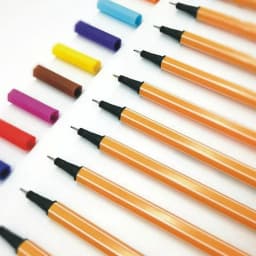 12 Colors Fineliner Set Drawing Pen 0.4mm Fine Point Markers Liner Pens Sketching Liners Markers Art Supplies School Pens