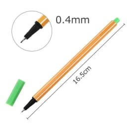 12 Colors Fineliner Set Drawing Pen 0.4mm Fine Point Markers Liner Pens Sketching Liners Markers Art Supplies School Pens