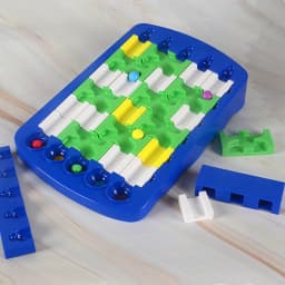IQ Logical Route Puzzle Bead Mind Training Run Race Track 60 Challenges Brain Intellectual Toy for Children Maze Ball Board Game