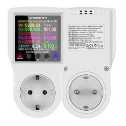 WIFI Smart Socket Digital Wattmeter 220V Power Meter Electricity Consumption EU/FR/US/UK/AU Plug Kilowatt Wattage Energy Meter