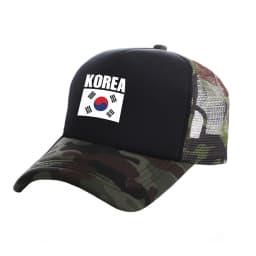 South Korea Trucker Caps Men South Korea National Hat Baseball Cap Cool Summer Unisex Mesh Net Caps