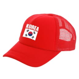 South Korea Trucker Caps Men South Korea National Hat Baseball Cap Cool Summer Unisex Mesh Net Caps