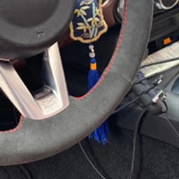 Hand Sewing Car Accessories Anti-Slip Suede Leather Car Steering Wheel Braid Cover For Mazda MX-5 MX5 2016 2017 2018 2019 2020