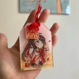 Anime Heaven Official’s Blessing Acrylic Amulet Cosplay Tian Guan Ci Fu Xie lian Hua Cheng Talisman Xmas GiftL