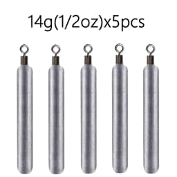 5pcs/lot 3.5g 5g 7g 10g 14g 20g 30g 40g Fishing Weights Sinkers Carp Fishing Baits Sinker Fishing Tackle Accessories