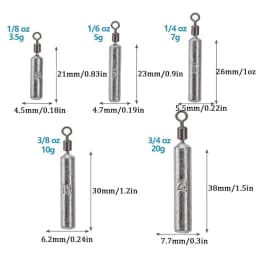 5pcs/lot 3.5g 5g 7g 10g 14g 20g 30g 40g Fishing Weights Sinkers Carp Fishing Baits Sinker Fishing Tackle Accessories