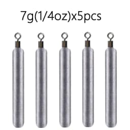5pcs/lot 3.5g 5g 7g 10g 14g 20g 30g 40g Fishing Weights Sinkers Carp Fishing Baits Sinker Fishing Tackle Accessories
