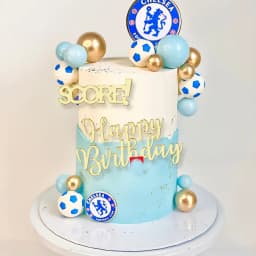 1set Gold Acrylic Happy Birthday Cake Topper Kids Football Birthday Party Cake Toppers Baby Shower Cake Gift Dessert Decoration