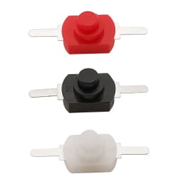 5-50Pcs DC 30V 1A 1208YD Mini Push Button Switch Electric Torch Flashlight Self Lock Switch Latching On Off Switch Micro Switch