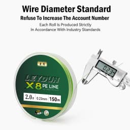 LEYDUN Micro Fishing Lines 8 Strands Braided PE 100m 150m Japan Smooth Multifilament Line Carp Fly Fishing Wire Strong 8X Weave