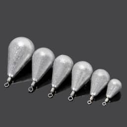 Fishing Lead Sinker with Swivels Lead Pendants Swivel Drop Lead Sinker 7.5g/15g/30g/45g/60g/75g/150g Fishing Accessories