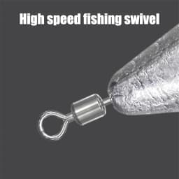 Fishing Lead Sinker with Swivels Lead Pendants Swivel Drop Lead Sinker 7.5g/15g/30g/45g/60g/75g/150g Fishing Accessories