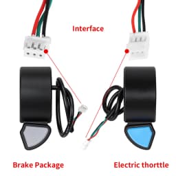 Speed Dial Thumb Brake Throttle Speed Control Electric Finger Brake For Ninebot MAX G30 D Thumbwheel Throttle Trigger Shifter