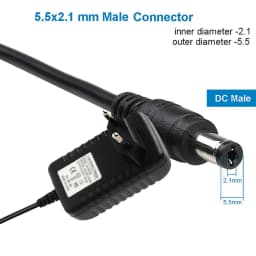 28V 30V 31V 32V 0.5A 1A Power Adapter Sweeper Speaker Audio Vacuum Cleaner Transformer Charger Cable