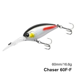 TSURINOYA 60F Crankbait Fishing Lure 60mm 16.6g CHASER 0-3m Long Casting Floating Artificial Hard Bait Bass Pike Ajing Crank