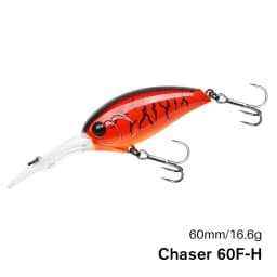 TSURINOYA 60F Crankbait Fishing Lure 60mm 16.6g CHASER 0-3m Long Casting Floating Artificial Hard Bait Bass Pike Ajing Crank