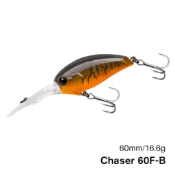 TSURINOYA 60F Crankbait Fishing Lure 60mm 16.6g CHASER 0-3m Long Casting Floating Artificial Hard Bait Bass Pike Ajing Crank