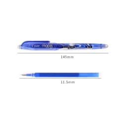 Pilot Pen 0.5mm Blue Black Red Ink Erasable Gel Pen with Replaceable Refill Rod Japanese Stationery Office School Writing Supply