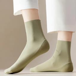 Solid Color Seamless Women Socks Summer Ice Silk Tube Socks Any Cut Short Socks