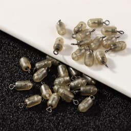 30Pcs Carp Fishing Accessories Spinner Swivel Stop Beads Anti-tangle Sleeve Stops for Running Lead Feeder Rigs Tackle