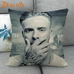 New Arrival Egor Kreed Pillowcase Bedroom Home Decorative Cover 45x45cm Square Zipper Pillow Cases Cotton Linen Fabric No Fade