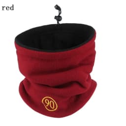 Fashion Winter Camping Warm Fleece Neck Gaiter Ski Tube Scarf Snowboard Face MaskFor Men Women Outdoor Cycling Cold-proof Collar