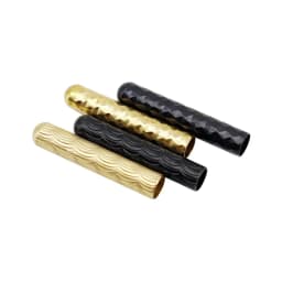 4pcs/1Set New 4x22mm Crescent Close Mouth Type Shoelaces Metal Aglets Tips DIY Seamless Clothing Laces End Head Shoe Decorations