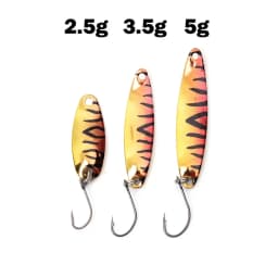 1Pcs 2.5/3.5/5g Mini Wobbler Sequin Spoon Lure Hard Bait Spinnerbait Isca Artificial Pesca Wobblers Fly Fishing Tackle 5 Colors