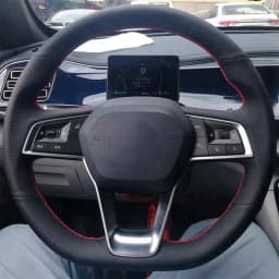 Non-Slip Artificial Leather Braid Car Steering Wheel Cover Wrap For BYD SONG Plus Dmi QIN Pro Max YUAN TANG HAN EV 2015-2023