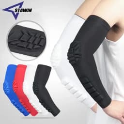 1PCS Arm Sleeves, Youth Adult Basketball Shooter Sleeves,Elbow Forearm Crashproof Pads for Football Basketball Volleyball Soccer