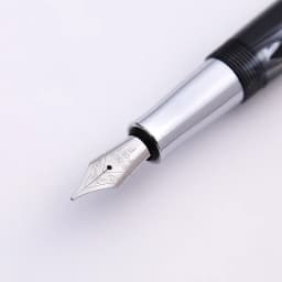 Luxury Fountain Pen Piston Acrylic Ink Pen Calligraphy Exquisite School Office Supplies Retro Pens 0.5mm EF/F Nib BLUE RED Green