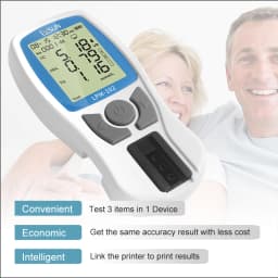 5 in 1 Medical Lipid Blood Total Cholesterol (TC), Triglyceride (TG), High Density Lipoprotein (HDL) and Calculated LDL, LDL/HDL